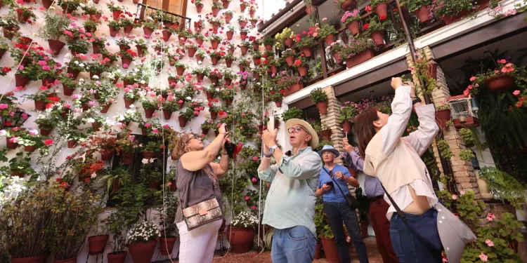 Patios de Córdoba: las colas y el éxito que abre el debate sobre el uso de cámaras y móviles>