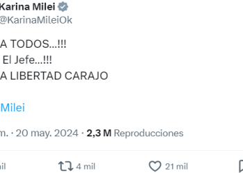 “Yo soy el jefe”: el curioso mensaje con el que Karina Milei inauguró su nueva cuenta de X