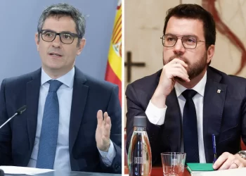 Aragonès plantea a Bolaños que la amnistía debe aplicarse con «celeridad y objetividad»>