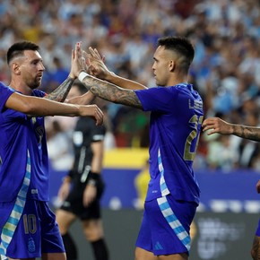La Selección Argentina goleó 4-1 a Guatemala con un doblete de Messi y está en modo Copa América