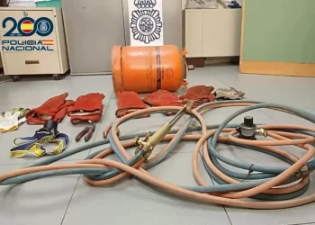 Detenidos siete hombres por robar vías de tren en Guadalajara>