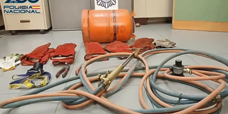 Detenidos siete hombres por robar vías de tren en Guadalajara>