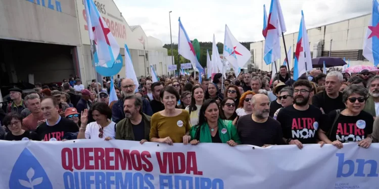 El BNG empeora su bagaje frente al 18F en el área de la planta de Altri>