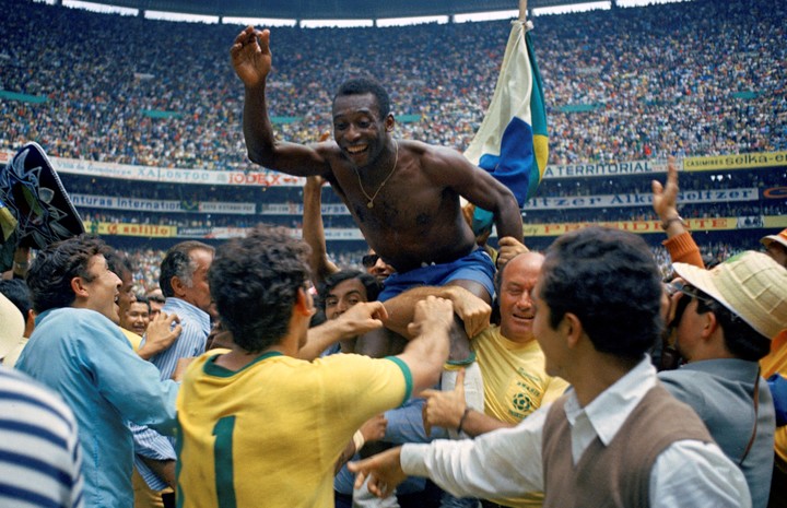 Pelé, el ídolo más grande de la selección brasileña (AP).