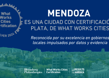 La Ciudad de Mendoza recibió una distinción por sus “capacidades excepcionales en el uso de datos”