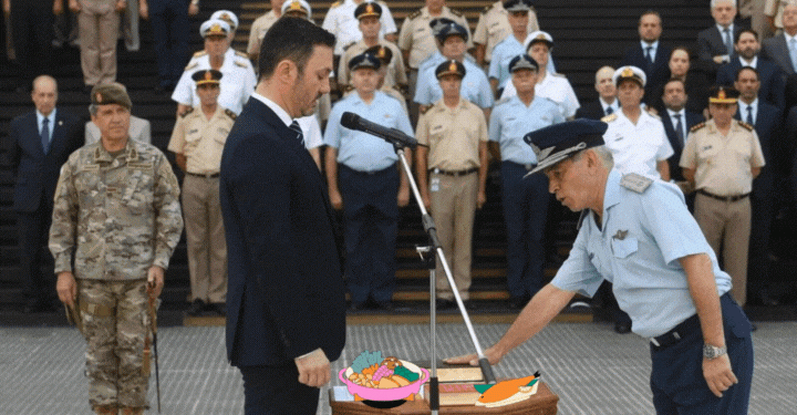 Los jefes militares compraron salmón rosado para almorzar: “No tenía idea”, dijo Adorni