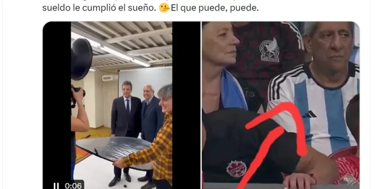 Repudiaron en redes sociales a un senador kirchnerista que fue a ver la Copa América tras el aumento de sueldo