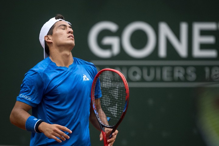 Báez no pudo plasmar su mejor juego en Roland Garros. (AFP)