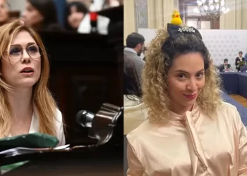 Escándalo total: diputados cruzaron a Lourdes Arrieta, hubo gritos y tuvo que intervenir la policía