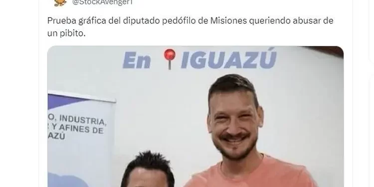 Radicales despegando: Repudian a Milei por banalizar con una foto de legislador acusado de pedofilia junto a Tetaz