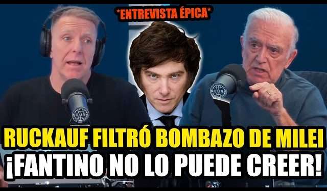 ¿Juicio politico a Milei y Villarruel?: Fantino en memorable entrevista a Carlos Ruckauf con asuntos nacionales e internacionales