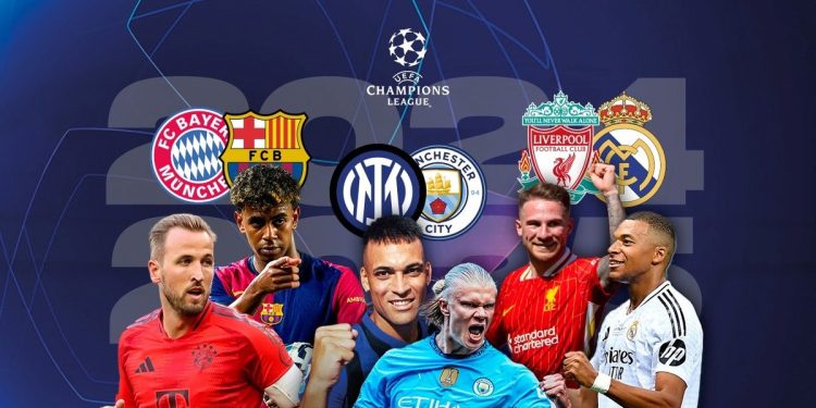 Tres grandes partidos que habrá en la nueva Champions League y otros cruces más