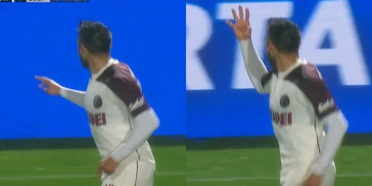 Video: el curioso gesto de Salvio a los hinchas de Sarmiento