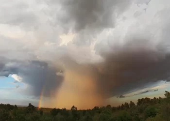 Alertan de fuertes tormentas y lluvias para este lunes en Palencia, Burgos, Soria y Segovia