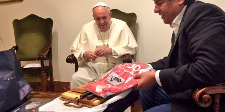 “La pesada” del sindicalismo en el Vaticano: Nuevo encuentro del Papa con Pablo Moyano