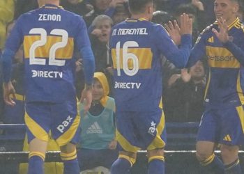 Brian Aguirre y su debut goleador en Boca en partido muy especial