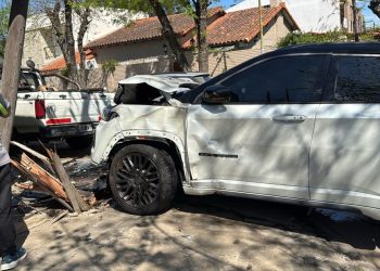 Chocó Altamirano: un herido trasladado en ambulancia