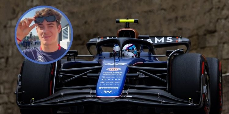 Colapinto logró un histórico octavo puesto en Azerbaiyán y sumó sus primeros puntos en F1