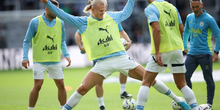 Con Erling Haaland a la cabeza, el Manchester City busca los tres puntos ante Newcastle