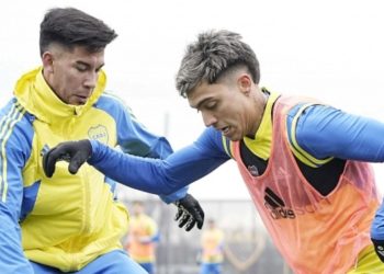 El 11 de Boca con cambio de esquema para jugar con Talleres