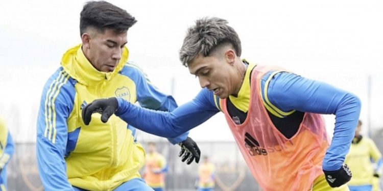 El 11 de Boca con cambio de esquema para jugar con Talleres