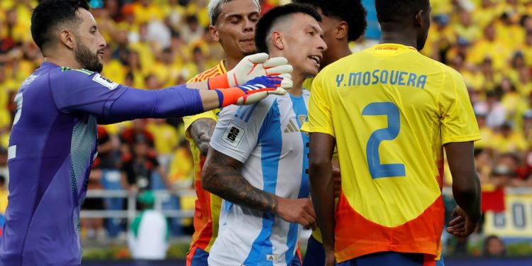 El impactante dato de Colombia vs. Argentina: ¿cuántos minutos se jugaron en el segundo tiempo?