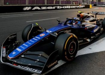 Fórmula 1: Colapinto metió un tiempazo y fue el mejor Williams en la clasificación de Azerbaiyán
