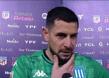 Fuerte crítica de Arias tras la derrota de Racing: “Corrieron más que nosotros”