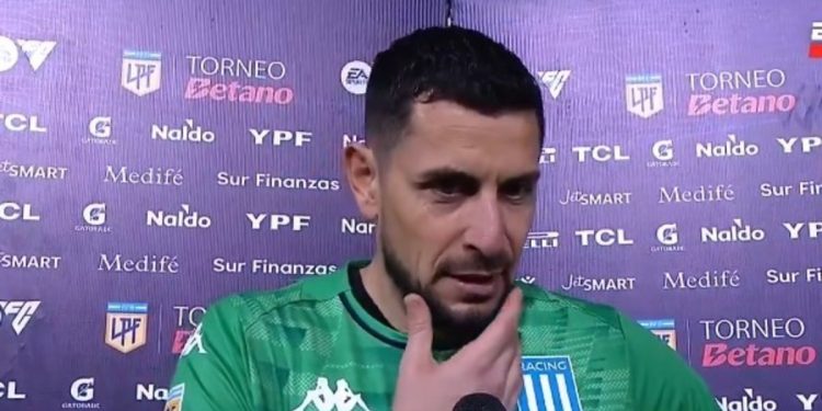 Fuerte crítica de Arias tras la derrota de Racing: “Corrieron más que nosotros”