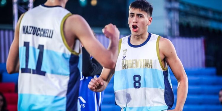 Inmejorable debut de Argentina en el Mundial U23 de 3×3