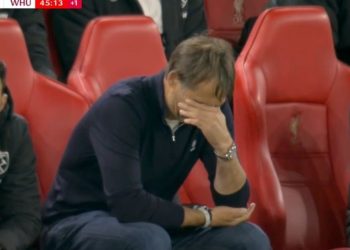 Insólito: Lopetegui tuvo un ataque de furia con sus jugadores y se lesionó