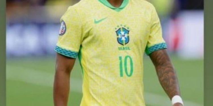 La reacción de Rodrygo por no haber sido nominado al Balón de Oro y la banca de Neymar