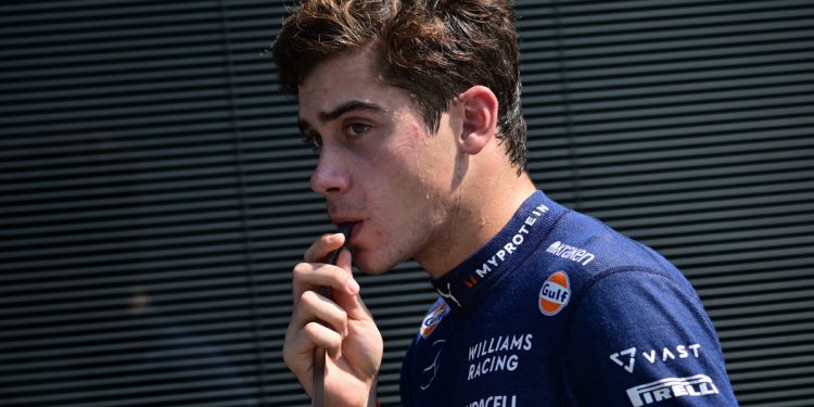 Qué dijo Colapinto tras el choque en Bakú