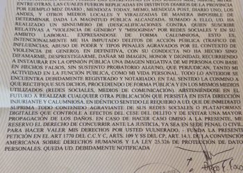 Santa Rosa: el marido de Flor Destéfanis intimó a Débora Quiroga para que no hablar más sobre él
