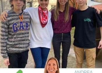 Santa Rosa: las sugestivas fotos que vinculan al dueño de la empresa de fotomultas con Flor Destéfanis