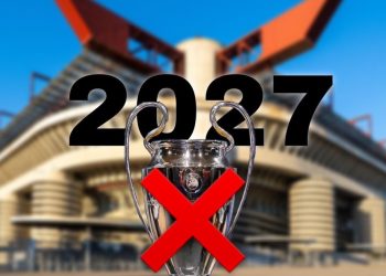 UEFA le sacó a San Siro la final de la Champions 2027: los motivos