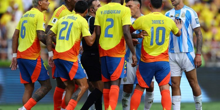 Video: los goles del triunfo parcial de Colombia ante Argentina por las Eliminatorias