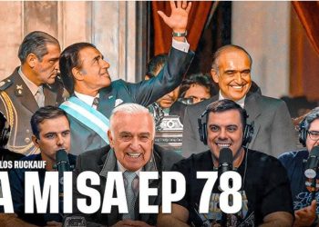 Carlos Ruckauf en La Misa con el Gordo Dan, Gordo Pablo, Tonio y Piro