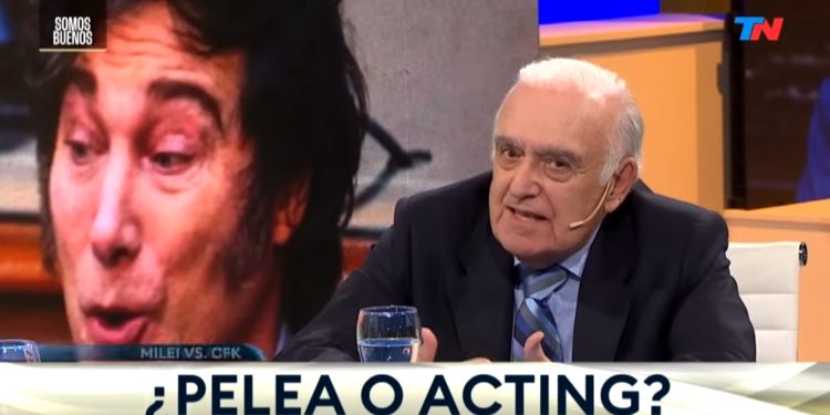 Carlos Ruckauf: “Quintela es un cuatro de copas”