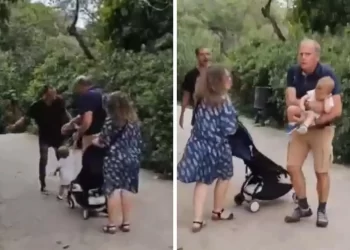 Detenido por agredir a una bebé y a dos personas más en Barcelona