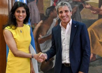 Caputo se reunió con Gita Gopinath del FMI y espera a Georgieva: qué dijo sobre el encuentro
