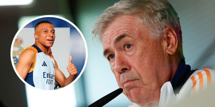 Carlo Ancelotti, sobre Mbappé: “No tengo una agencia para organizar los viajes de los jugadores”