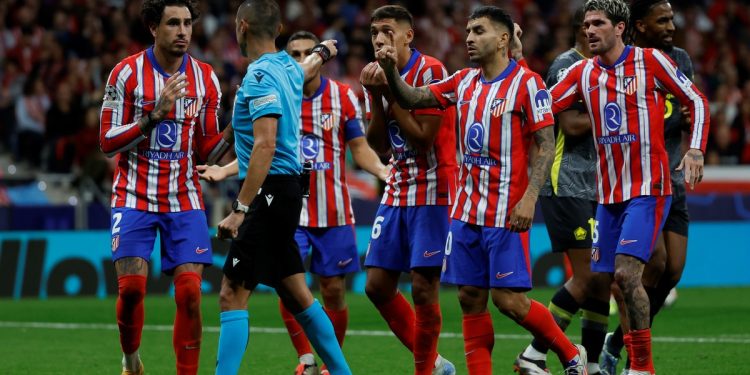 Champions League: Atlético de Madrid eleva una protesta a la UEFA por el polémico penal en contra