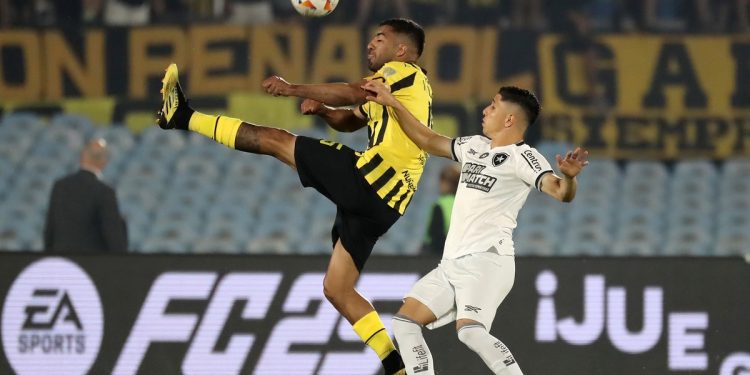 Con un golazo, Peñarol le gana a Botafogo y sigue soñando con el milagro