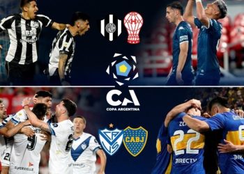 Copa Argentina: con Boca adentro, los cuatro semifinalistas