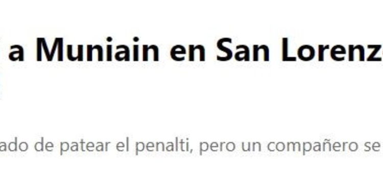 El curso acelerado de Iker Muniain