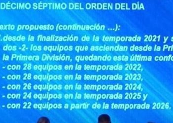 El proyecto de 20 equipos que no se pudo cumplir