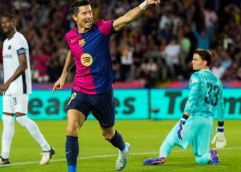 El récord que Lewandowski le igualó a Messi en la Champions League