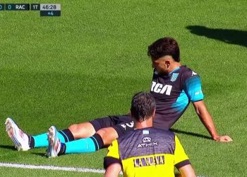 Golpe en Racing: se conoció la lesión de Di Cesare, ¿se pierde la ida de semi por Copa?