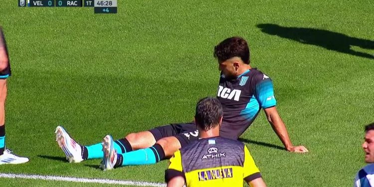 Golpe en Racing: se conoció la lesión de Di Cesare, ¿se pierde la ida de semi por Copa?